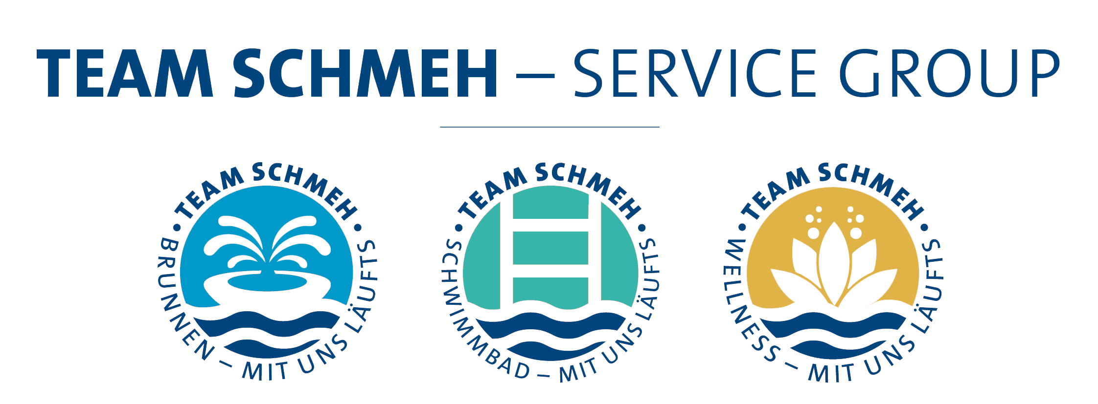 Logo A. Schmeh GmbH & Co. KG - Dienstleistungen für Schwimmbäder